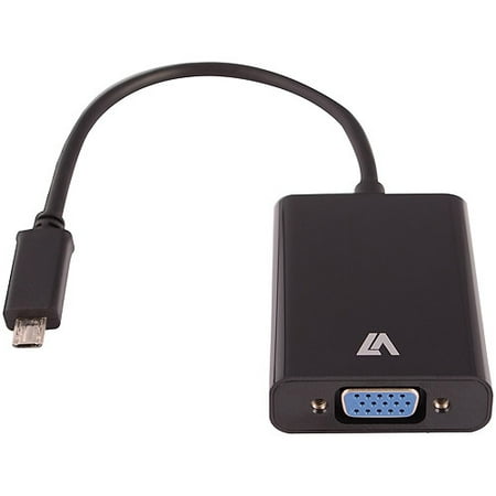 V7 Mhl Adapter - Micro Usb To Vga Connec
