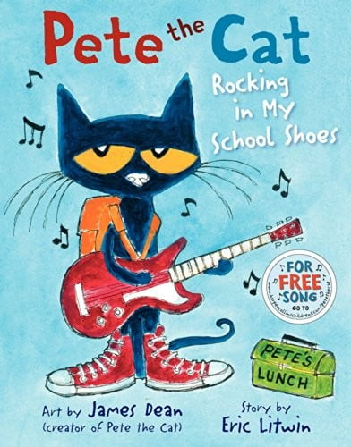 Pre-Owned Pete the Cat: Rocking in My School Shoes: A Back to School Book for Kids (Hardcover) 0061910244 9780061910241