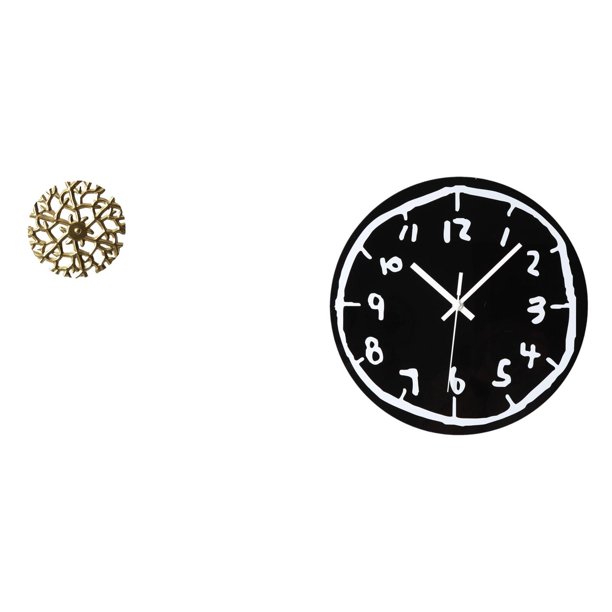 Escultura para colgar en la pared,Decoración de pared de metal para sala de estar,dormitorio y exterior.,Reloj de pared,Reloj de pared silencioso y decorativo que no hace tictac,Reloj moderno