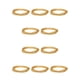 thumbnail image 2 of Qarigey Cuentas Cadena de cintura Estilo simple Accesorio de decoración de moda Vestir en la playa al aire libre Cadenas para el vientre Joyería para tipo 8 10piezas Qarigey CBP362109, 2 of 5