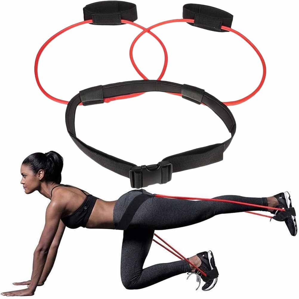 Booty Belt Band Power Butt Exercise for Abs,Women Glute and Lower Body Muscles 