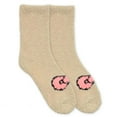 thumbnail image 5 of Hello Kitty Women's Lounge Socks with Grippers, 2-Pack, Size 4-10, 5 of 7