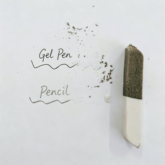 Abrasive Ink Eraser for Pen and Ballpoint - Precision Cleaning for Paper Surfaces