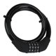 thumbnail image 5 of Bloqueo Para Bicicleta, Bloqueo De Código De Número, Alta Seguridad, Combinación Reiniciable, Bloqueo De Cable De Bicicleta Para Bicicleta Al Aire Libre Guardurnaity OD009306-00, 5 of 7
