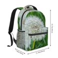 thumbnail image 2 of Haiem Dandelion Flower In The Meadow Printed School Backpack,Casual Travel Lightweight Backpack,Durable Comfortable Multifunctional Backpack,Laptop Backpack, 2 of 6