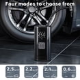 thumbnail image 2 of Graflsoa Wireless Dual-Power Car Tire Inflator with Digital Display, Portable Smart Air Compressor for Vehicles, USB & Cigarette Lighter Charging, ABS Material, 60W Power, 1500mAh Battery, 0.2-10.3, 2 of 6