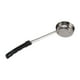 thumbnail image 5 of Cuchara para salsa, pizza, cuchara medidora multiusos de acero inoxidable de grado alimenticio para cocina, color negro, 6oz (desagüe de agujeros), 5 of 8