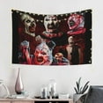thumbnail image 2 of Falqeud Terrifier 2 Tapestry Wall Hanging Home Decoration Wall Blanket Dormitory Living Room Bedroom Backdrop Poster, 2 of 6