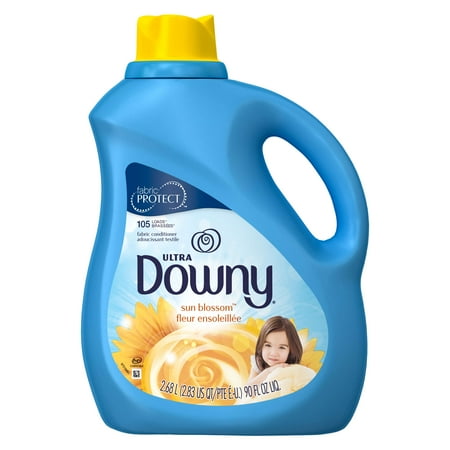 Downy Sun Blossom Liquid Fabric Conditioner (Fabric Softener), 90 FL OZ