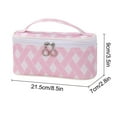 thumbnail image 3 of TUOBARR Portable Makeup Bag With Large Storage Capacity Exquisite And High End Travel Storage Box Wash Bag, 3 of 3