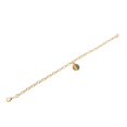 thumbnail image 4 of de Eslabones con Etiqueta de forma forma forma de Pareja de Orgullo Lesbiano Del Iris Oro Salvador Pulsera colgante LGBT, 4 of 9