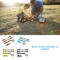 thumbnail image 3 of fastboy RC Car Pull Rods Accessories Set Metal Servo Connector Turnbuckle Linkage Rod Kit Upgrade Component Modified Components Blue, 3 of 7