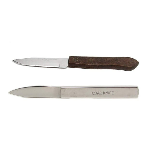 Set of 2 Crab Knives Morty the Knife Man Crab & Lobster Meat Knife & Shell Picker Seafood