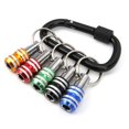 thumbnail image 2 of Keychain Screwdriver Bit Holders, 5Pcs 3 Slot 1 4in Quick Release Tool, Keychain Screwdriver Bit Holders, Hex Shank Screwdriver Bit, 2 of 5