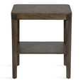 thumbnail image 3 of Kate and Laurel Talcott Farmhouse Rectangle Wood Side Table, 22 x 14 x 26, Gray, Decorative Modern Two Tier End Table for Use as a Bedroom Nightstand or Living Room Accent, 3 of 7