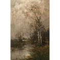 thumbnail image 3 of Johann Jungblut 13x18 Black Modern Framed Museum Art Print Titled - Autumn, 3 of 5