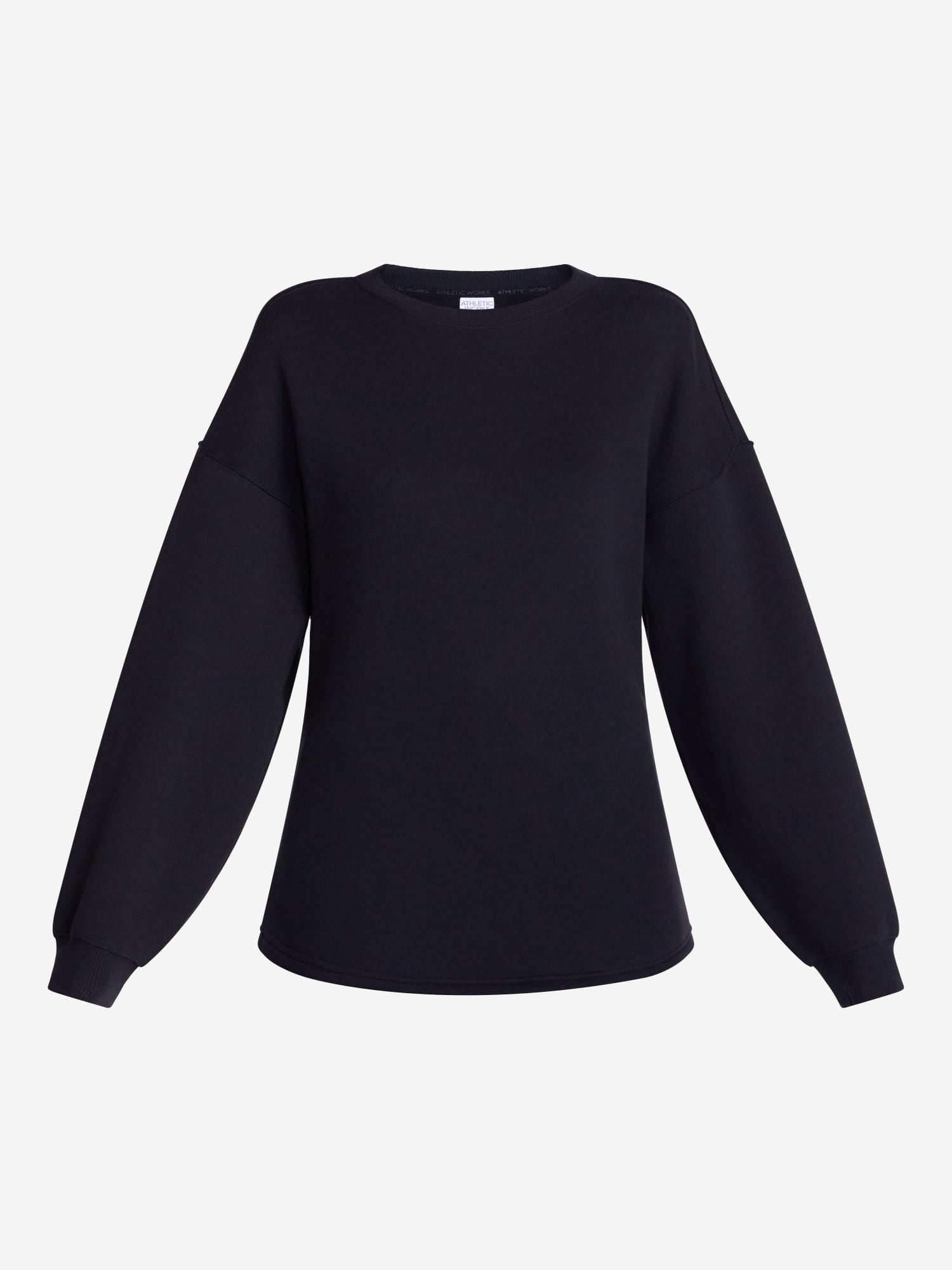 Athletic Works Women's and Women's Plus Cinched Fleece Sweatshirt, Sizes XS-4X