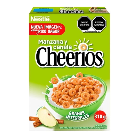 Cereal Nestlé Cheerios Manzana Canela Caja 310gr