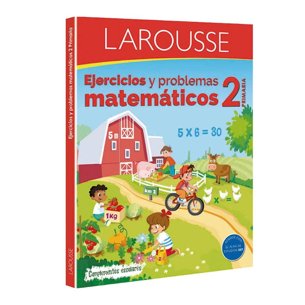 Ejercicios y Problemas Matemáticos Larousse Primaria 2 | Bodega Aurrera ...