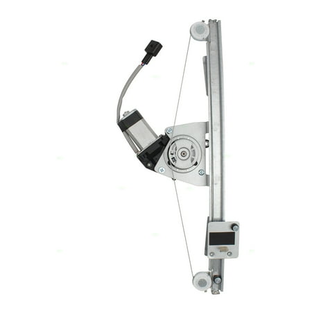 Window Regulator Guide - 12-17 Fiat 500 500C Drivers Front Left Power Window Regulator & Motor Assembly w/ Upgraded Glass Guide 68070267AE