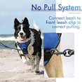 thumbnail image 3 of rabbitgoo Dog Harness  No-Pull Pet Harness with 2 Leash Clips  Adjustable Soft Padded Dog Vest  Reflective No-Choke Pet Oxford Vest with Easy Control Handle for Small Dogs  Beige  XS, 3 of 9