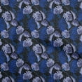 thumbnail image 1 of oneOone Polyester Spandex Black Fabric Tropical Leaf Diy Clothing Quilting Fabric Print Fabric By Yard 56 Inch Wide, 1 of 5
