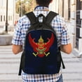 thumbnail image 6 of Thailand National Emblem Backpack Travel Bag For Men Women Lightweight Back Pack With Laptop Compartmen, 6 of 7