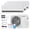 3 Zone 28000 BTU (12k+12k+12k)-WIFI, variant on Merluxy Mini Split AC/Heating System, 28,000 Btu Odu, 22 SEER2 3 Zone 12K Btu Ductless Inverter Heat Pump, Wifi Enabled, 208-230V