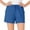 Blue A1, variant on Women's Plus Size Shorts Summer Athletic Workout Sweat Shorts Casual Gym Running Lounge Shorts with Pockets