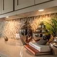 thumbnail image 3 of AlltroLite FA9099 LED Puck Lights with 2 Remotes (6 Pack) - Lights for Under Cabinets - Under Counter Lights for Kitchen - Battery-Powered Lights, 3 of 6