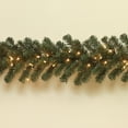 thumbnail image 4 of The Gerson Company Set of 2 Christmas Holiday Balsam Pine Garland - Green - N/A, 4 of 4