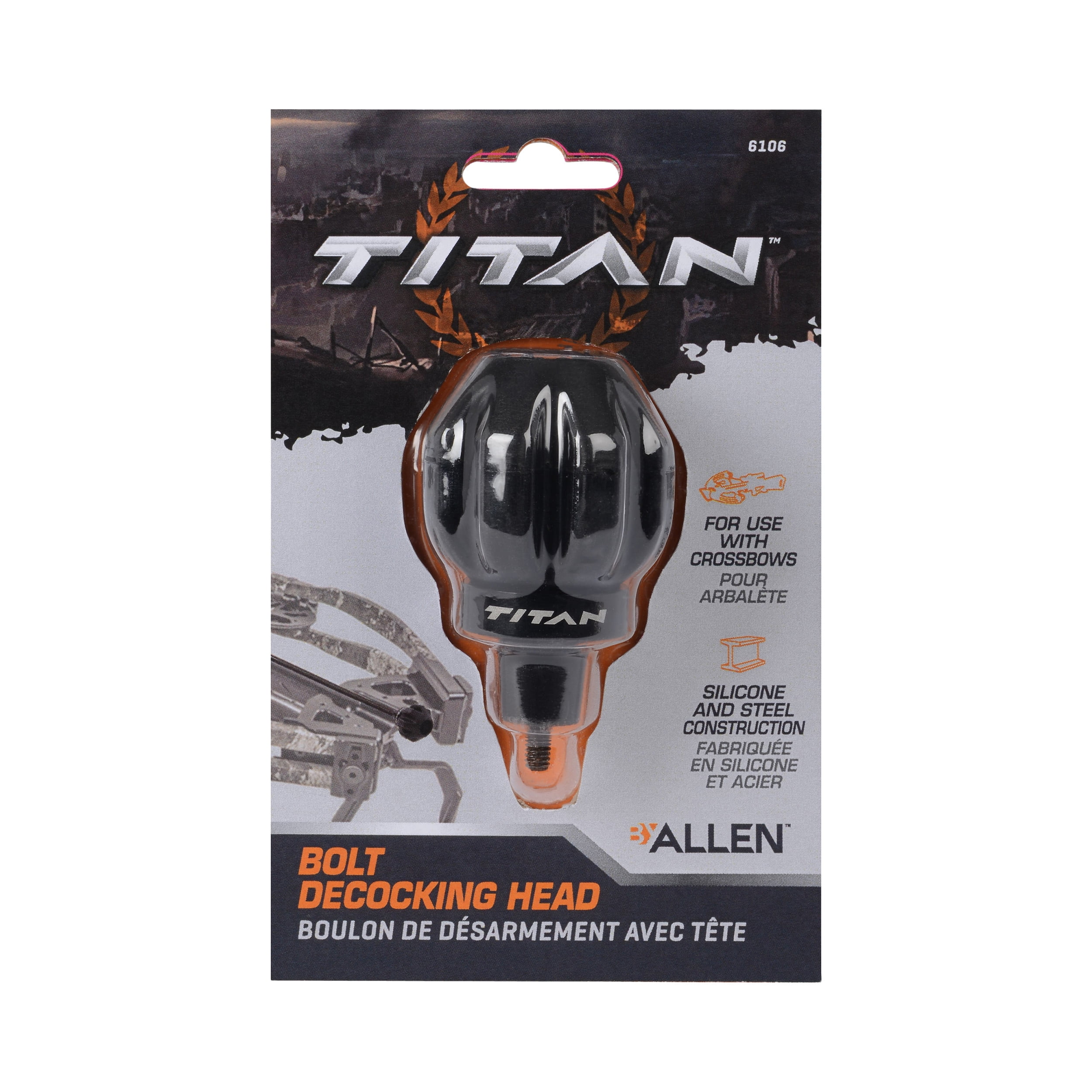 Sntxmy Crossbow Bolt Decocking Heads - 2 Pack Universal Tips For Safe Unloading Of Recurve & Compound Bows