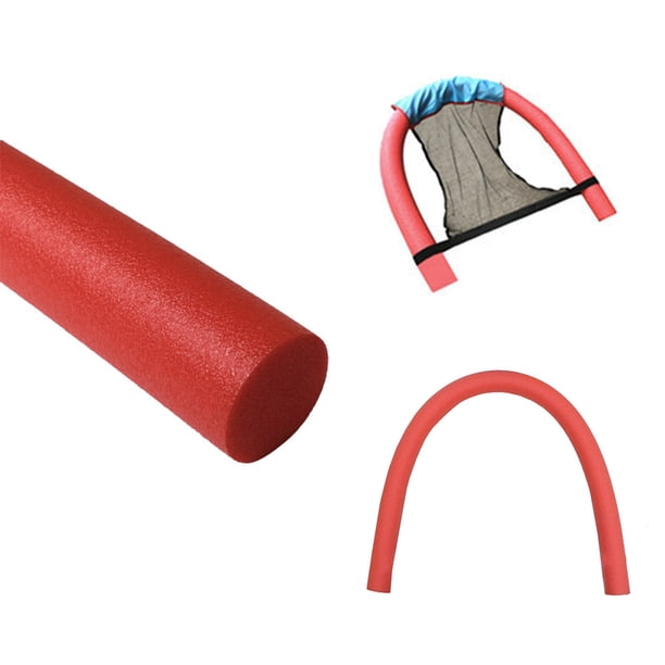 Greeniant Nuevo palo flotante para silla de natación, barra portátil para piscina, barra de anillo, cama, hamaca para nadar en agua, juguete para niños Deportes acuáticos Rojo Greeniant OD001413-01B