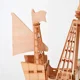 thumbnail image 4 of Rompecabezas de madera 3D para adultos, kit de modelo de barco pirata y decoración de habitación, juguetes educativos de escritorio DIY, 4 of 5