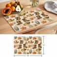 thumbnail image 6 of Western Cowboy Placemats Set of 12 Vintage Brown Desert Botanical Place Mats Indoor Wipeable Table Mats Washable Cloth Dining Table Placemats for Kitchen Holiday Party Home Decor 13x19 Inch, 6 of 9
