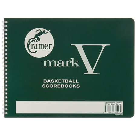 Scorebook, Mark V, Basketball, Simple Way to Keep Track of Basketball Scoring, Spiral Bound, 30 Game Scorebook, Basketball Coach Supplies, Best Way.., By (Best Way To Keep Track Of Hours Worked)