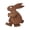 A, variant on Pull Along Walking Turtle Wooden Toy Handmade Elephant Balance Rabbit Walker Decor