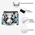 thumbnail image 6 of Bingfone Panda Cute Pink Hearts Men'S Underwear - Casual Stretch Boxer Briefs-Xx-Large, 6 of 9