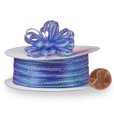 Genesis Blue Bows - Royal Blue Mini Pull String Bows | Width: 1/8
