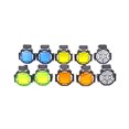 thumbnail image 2 of Amdohai Motorcycle Fog Light Protector Guards Cover Protector Grill Replacement for BMW R1200GS F800GS R1250GS F850GS F750GS ADV, 2 of 7
