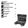 thumbnail image 2 of Juego Autocle 3/8'' Mixto 53 Pz Truper 15689, 2 of 2
