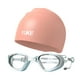thumbnail image 3 of Gafas de natación con tapa de natación sin fuga para hombres gafas de natación Rosa, 3 of 8