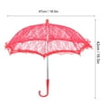 thumbnail image 4 of J-handle Bridal Umbrella, Lovingly Crafted Details Photo Props Umbrella, Elegant Design For Wedding Bridal Party Decoration, 4 of 8