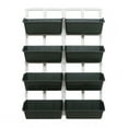 thumbnail image 2 of Vertical Herb Planter, 8-Pockets Indoor/Outdoor Hanging Garden Flower Pots Wall Planter Box Beds for Garden Porch, 2 of 8