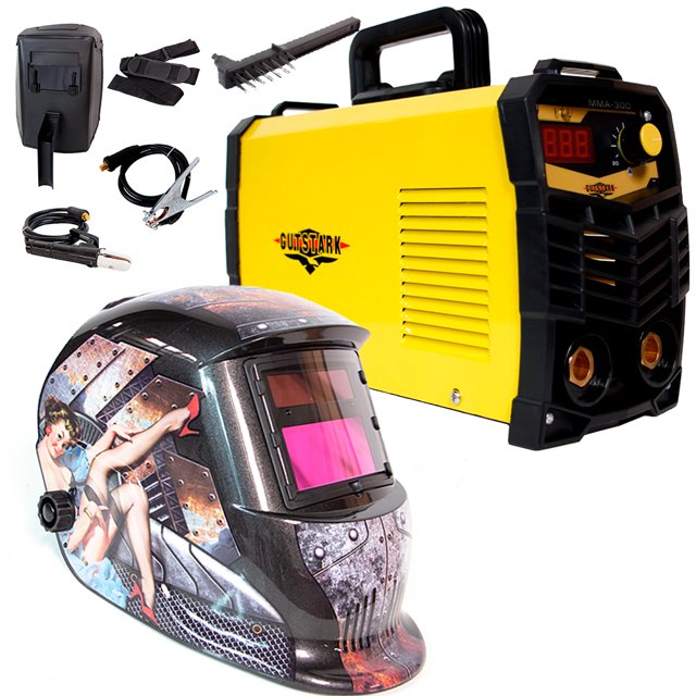 Kit Soldadora GUTSTARK 300 Inversora y Careta