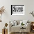 thumbnail image 4 of Historic Framed Print, D.H. Woolf and wife arriving in N.Y.C., 17-7/8" x 21-7/8", 4 of 9