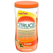 Citrucel Fiber Powder for Occasional Constipation Relief, Orange Flavor - 30 Ounces