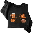 thumbnail image 4 of Xdegoge Thanksgiving Sweatshirt for Women Long Sleeve Round Neck Pullover Casual Loose Fitting Top Cute Thanksgiving Print Tops for Trendy Outfit 2025, 4 of 4