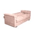 thumbnail image 4 of Sofá Cama Velvet Palo De Rosa Makora Modelo Mercury Varias Posiciones, 4 of 8
