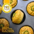 thumbnail image 2 of No Sugar Aloud - Low Carb Cornbread Baking Mix (Keto, Vegan, Gluten Free, No Added Sugar, High Protein, High Fiber, Diabetic Friendly) - Corn Free, 2 of 9